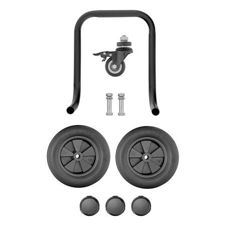 Компрессор безмасляный, малошумный  DLS 2250/100, 2250 Вт, 3x750, 100 л, 410 л/мин блок управления/ Denzel