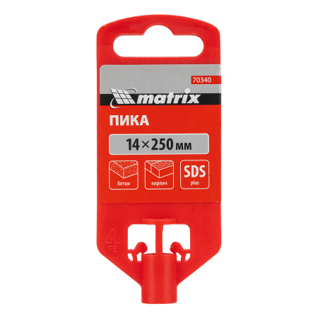 Пика, 14 х 250 мм, SDS Plus Matrix