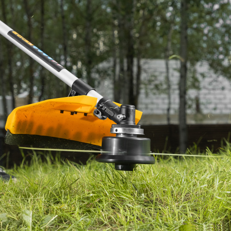 Триммер бензиновый DGT 250, 25 см3, 1.3 л. с, неразъемная штанга, состоит из 2 частей Denzel цена