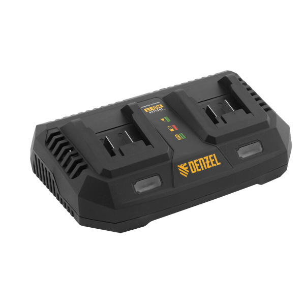 Устройство зарядное для аккумуляторов IBC-18-3.0-2, Li-Ion, 18В, 3.0 А, для двух батарей Denzel