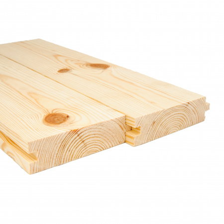 Доска пола шпунтованная 45х140х3000 сорт АБ Хвоя 0.42м2