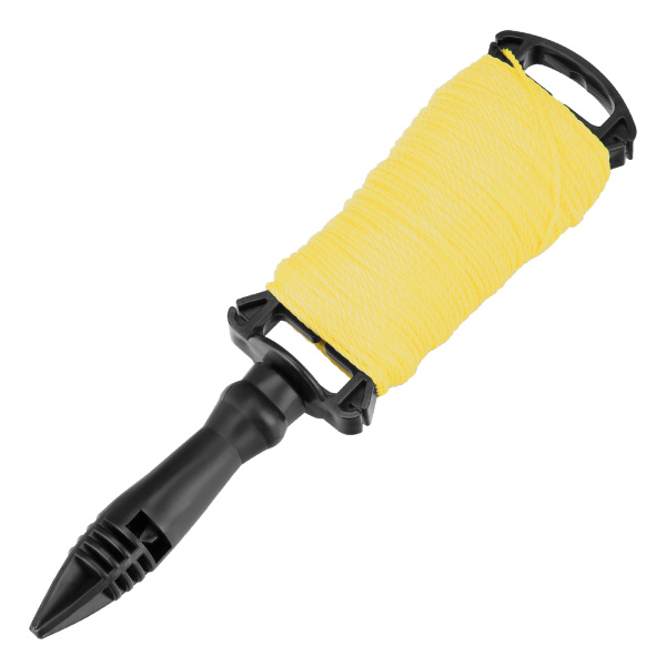 Шнур Нейлоновый разметочный на катушке c ручкой D 1.5 мм, 50 м Matrix цена