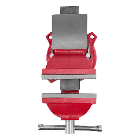 Тиски слесарные, 125 мм, поворотные, с наковальней Matrix