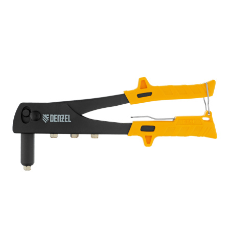 Заклепочник ручной, 255 мм, заклепки 2,4-3,2-4,0-4,8 мм Denzel цена