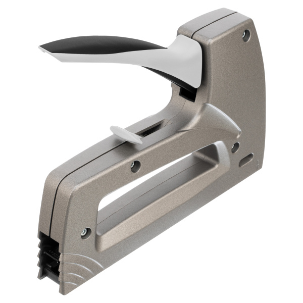 Степлер мебельный (Aluminium 140) алюминиевый корпус, регулятор удара, тип скобы 140, 300, 6-14 мм Gross цена