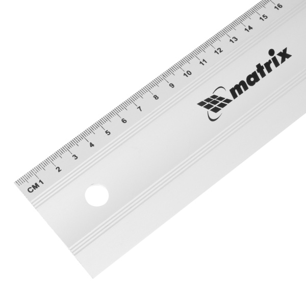 Линейка-уровень, 600 мм, металлическая, пластмассовая ручка 2 глазка Matrix цена