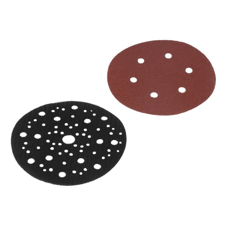 Машина шлифовальная орбитальная бесщет OS-150-BL, 350 Вт, 4000-10000 об/мин Denzel цена