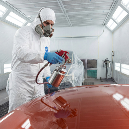 Краскораспылитель HP пневмат. с нижним бачком V= 1 л, сопло диаметром 1.8 мм Matrix цена