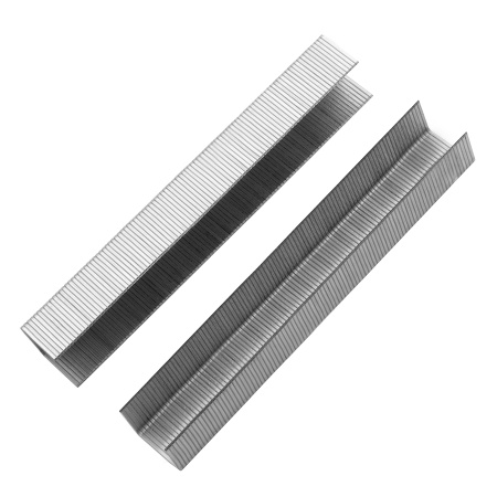 Скобы, 10 мм, для мебельного степлера, тип 53, 2000 шт. Denzel цена