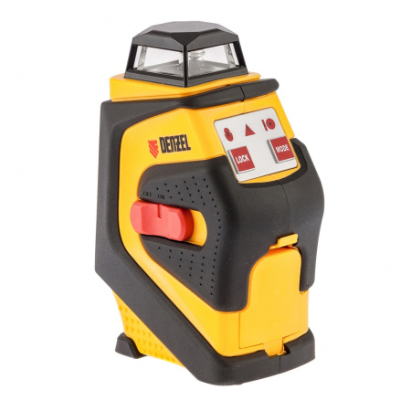 Лазерный уровень LX360, 20 м, ± 0,3 мм/1 м, горизонтальная и вертикальная плоскости, 360 град, 635 нм, резьба 1/4 Denzel цена