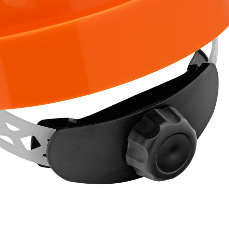 Каска защитная ударопрочная, ABS/PC, плавная регулировка, модель «Форвард» (К-05)оранж. Denzel цена