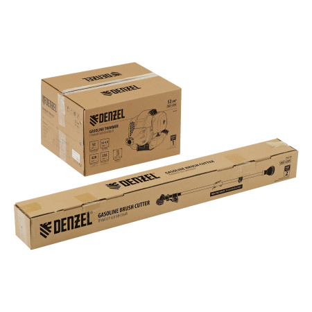 Триммер бензиновый DGT 520S, 52 см3, 3 л. с, разъемная штанга, состоит из 2 частей Denzel цена