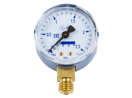 КЕДР Манометр КЕДР ТМ2 Кислород, (0-2,5 МПа, кл.2,5, М12Х1,5) О2-У