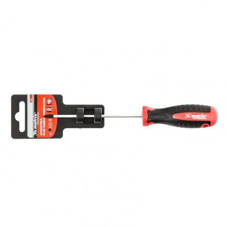 Отвертка Profi, PH0 х 100 мм, S2, двухкомпонентная рукоятка Matrix