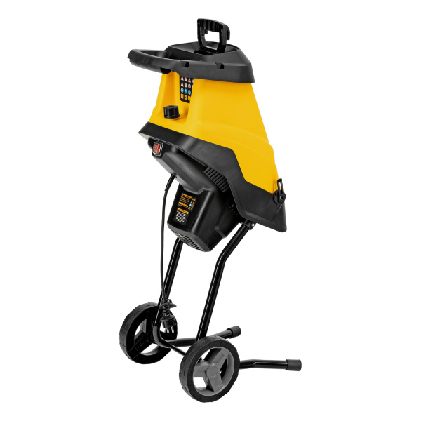 Измельчитель садовый электрический ECS-2800, 2800 Вт, 45 мм Denzel цена