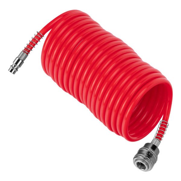 Шланг спиральный воздушный, 5 м, с быстросъемными соединениями Matrix