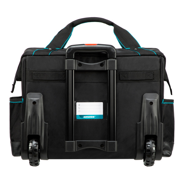 Сумка для инструмента, 460х240х340мм, выдвижная рукоятка, колеса Gross цена