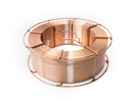 КЕДР Проволока омедненная КЕДР Св-08Г2С-О Ø 0,8 мм (каркас кат. 15 кг)