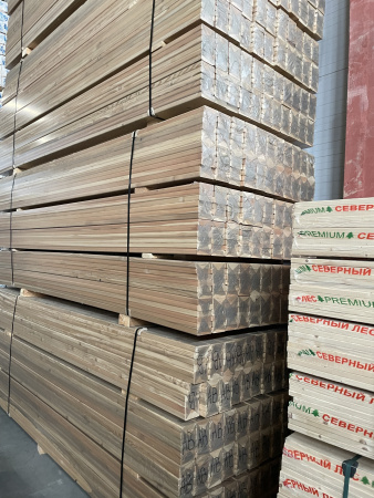 Доска палубная 28х110х4000 мм лиственница сорт Экстра