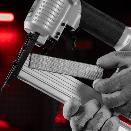 Скобы для пневматического степлера 18GA, 1.25 х 1 мм длина 25 мм ширина 5,7 мм, 5000 шт Matrix цена