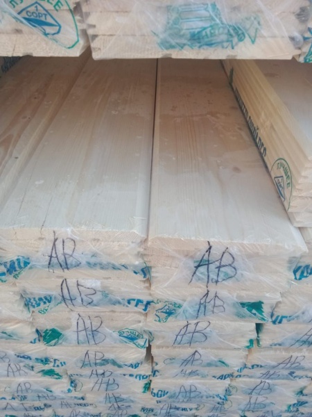 Имитация бруса 17х146х6000 АБ Хвоя 0.84м2