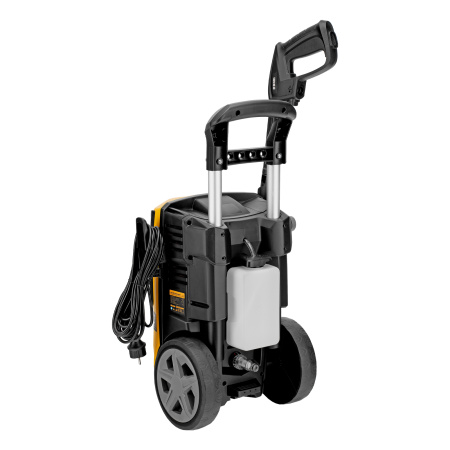 Моечная машина высокого давления R-180, 2200 Вт, 180 бар, 380 л/ч, колесная Denzel