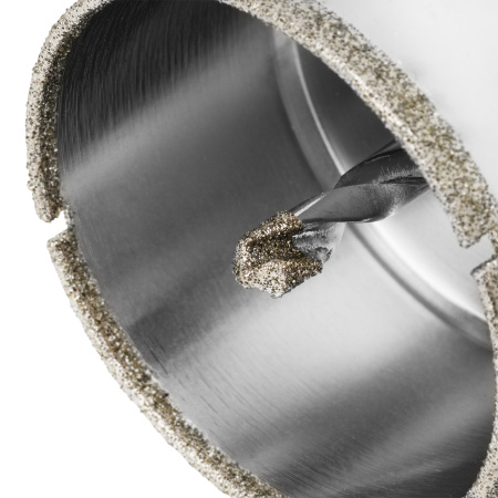 Сверло алмазное по керамограниту, 60 х 67 мм, трехгранный хвостовик Matrix