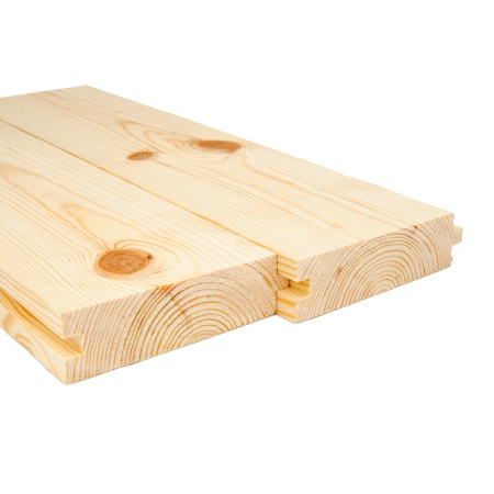 Доска пола шпунтованная 28х110х4000 сорт АБ Хвоя 0.44м2