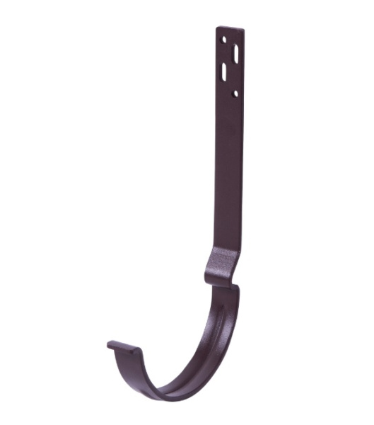 Держатель желоба длинный цвет коричневый