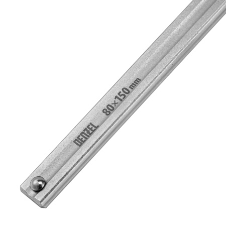 Струбцина F-образная, 80x150мм, кованая Denzel цена