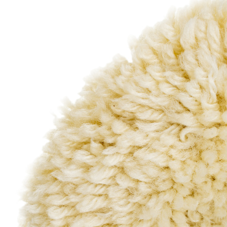 Насадка полировальная "под липучку", 125 мм, плетеная шерстяная нить Matrix