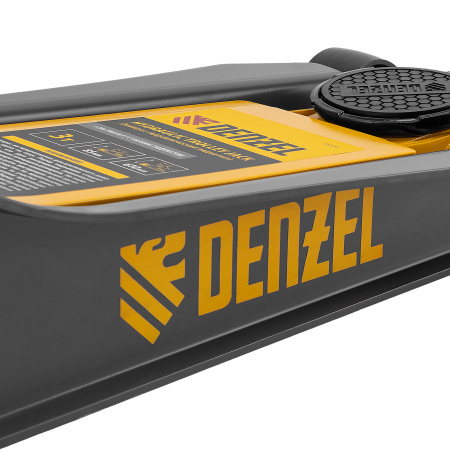 Домкрат гидравлический подкатной, 3 т, 85-610 мм, быстрый подъем, низ. подхват, проф, SUV Denzel цена