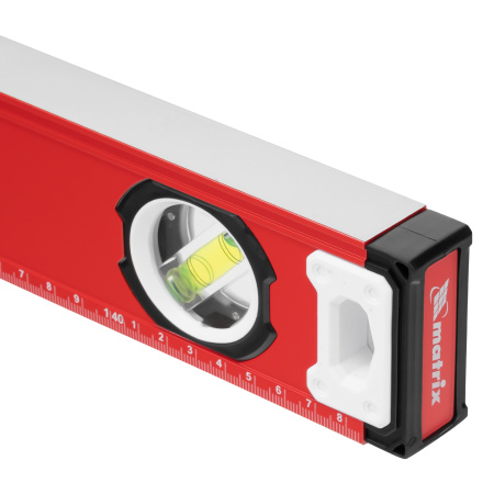 Уровень алюминиевый, фрезерованный, 3 глазка, рукоятки, 1500 мм Matrix цена