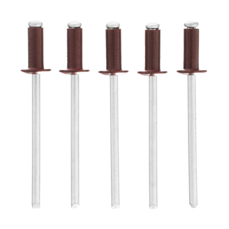 Заклепки 3.2 х 8 мм RAL 3005, красное вино, 50 шт Matrix цена