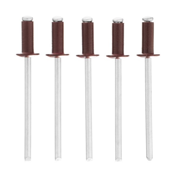 Заклепки 3.2 х 8 мм RAL 3005, красное вино, 50 шт Matrix цена