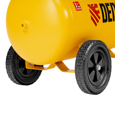 Компрессор воздушный рем. привод BCI 2100/50, 2,1 кВт, 50 литров, 400 л/мин Denzel