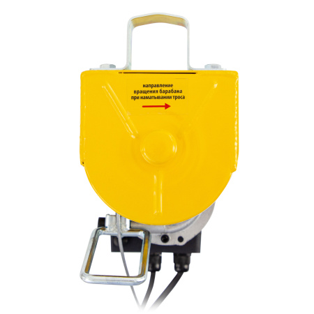 Тельфер электрический TF-500, 0.5 т, 1020 Вт, высота 12 м, 10 м/мин Denzel цена