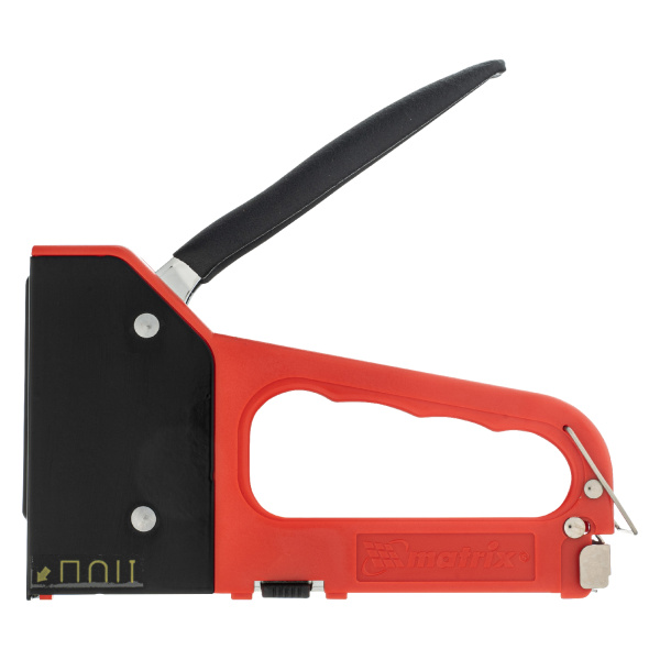 Степлер мебельный 4-функциональный пластиковый, тип скобы: 53, 28, 300, 500, 6-14 мм Matrix цена