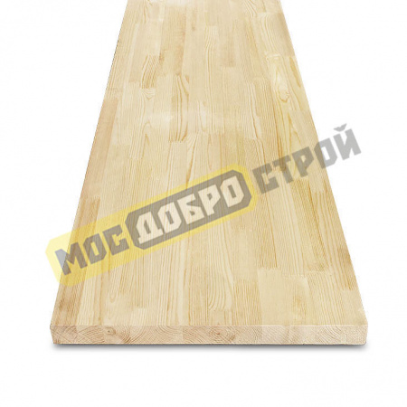Мебельный щит 40х400х1000 мм Сосна АА Сращенный