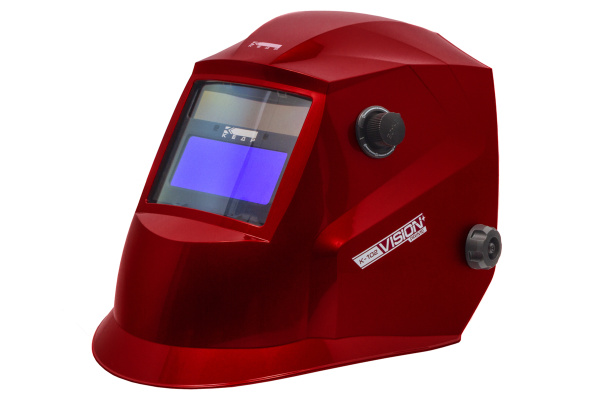 КЕДР Маска сварщика   КЕДР (В РАЗОБР.ВИДЕ) "К-102 PRIME", красная