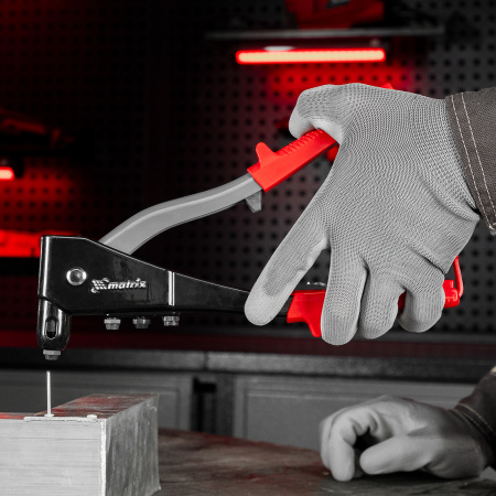 Заклепки 3.2 х 8 мм RAL 9003, сигнально-белые, 50 шт Matrix цена