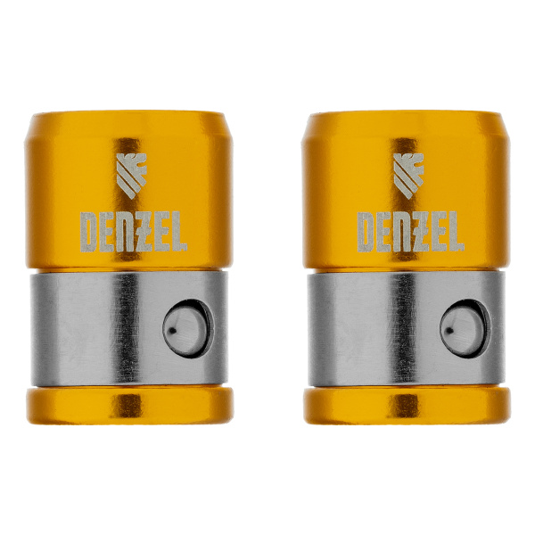 Магнитная насадка для бит, для шестигранных бит, 2 шт Denzel