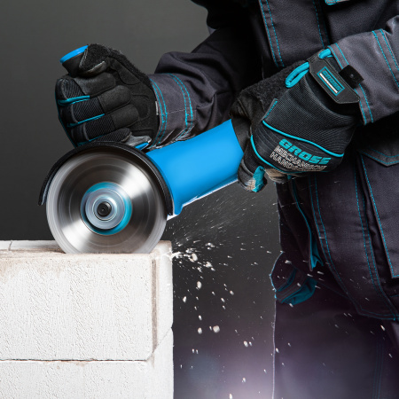 Диск алмазный, 125 х 22.2 мм, тонкий, сплошной (Jaguar) мокрая резка Gross