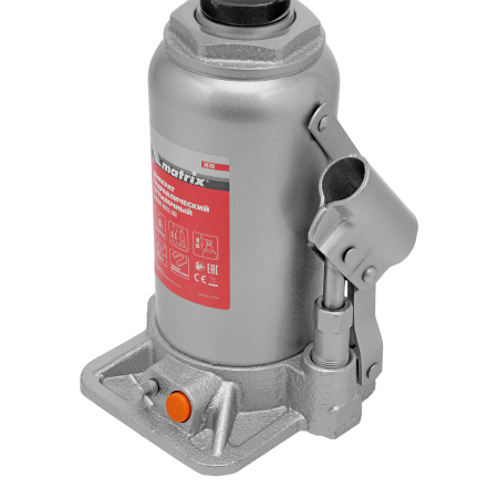 Домкрат гидравлический бутылочный, 16 т, h подъема 230-460 мм Matrix цена