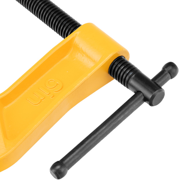 Струбцина G-образная, усиленная, 150 мм Denzel цена