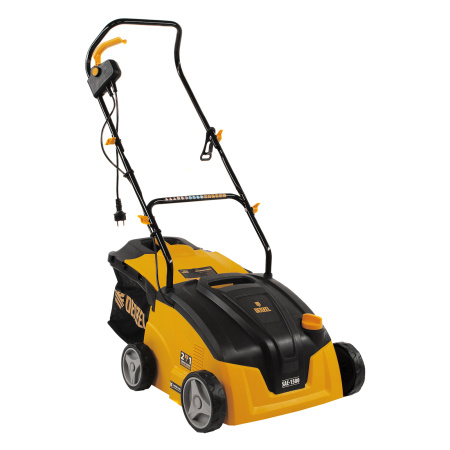 Скарификатор-аэратор  электрический SAE-1500, 1500 Вт, -11/+5 мм, 32 cм Denzel цена