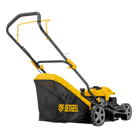 Газонокосилка бензиновая GLD-410-K, 150 см3, 41 см, 40 л// Denzel цена