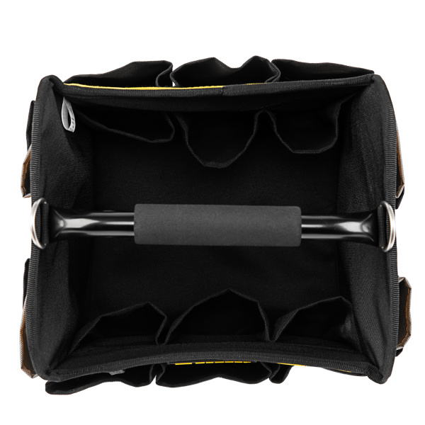 Переноска для инструмента, 260х240х300 мм, 22 кармана, наплечный ремень Denzel цена