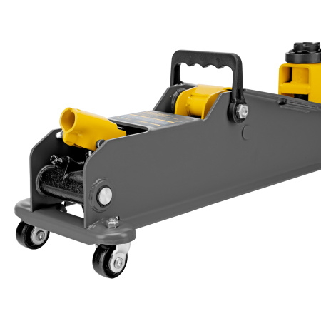 Домкрат гидравлический подкатной с фиксатором, 3 т, 190-532 мм, SUV/ Denzel цена