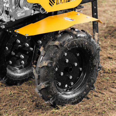 Мотоблок DPT-370S, 7 л.с., ремен.сцеп, фрез 3х4, ШОМ, передачи 3В/1Н Denzel